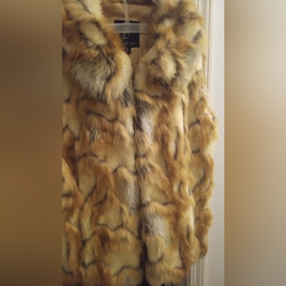 Fur Rachel Zoe vest